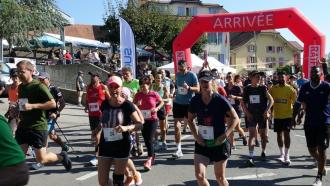 Départ des coureurs, avec ou sans handicape, lors de l'édition de 2025